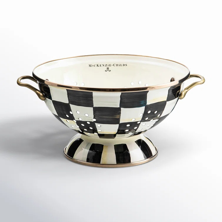 MacKenzie-Childs Large Colander