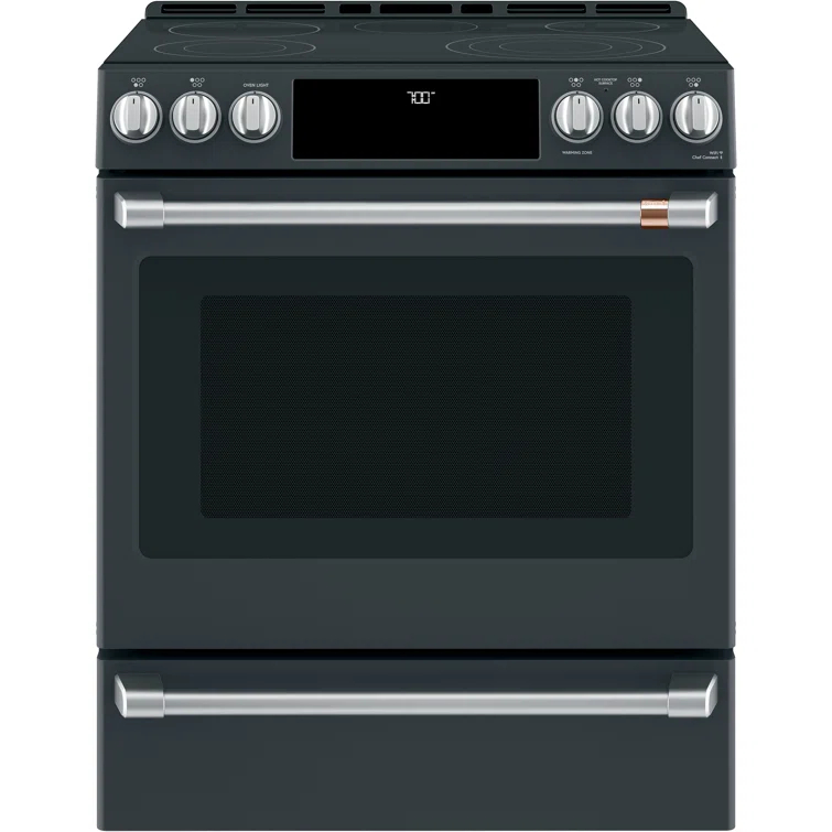 Café Café Kitchen Suite 30" 5.7 cu. ft. Smart Slide-in Electric Range with Convection Oven CES700P3MD1