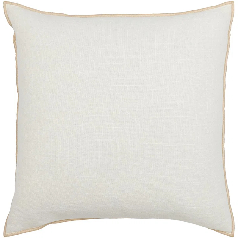 Livabliss Merrow Cotton Reversible Throw Pillow