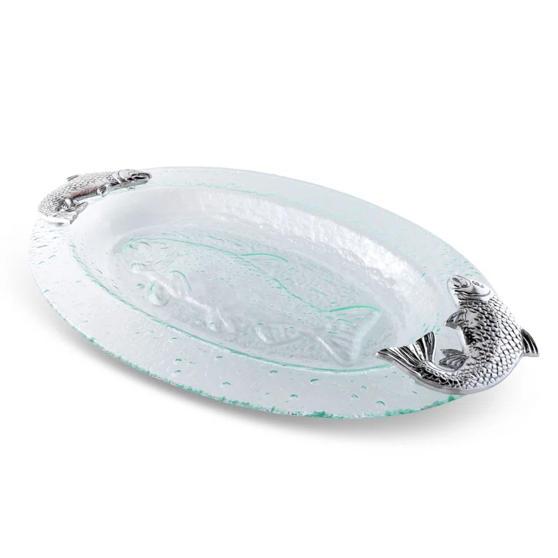 Arthur Court Designs Arthur Court Designs Coastal Glass Platter