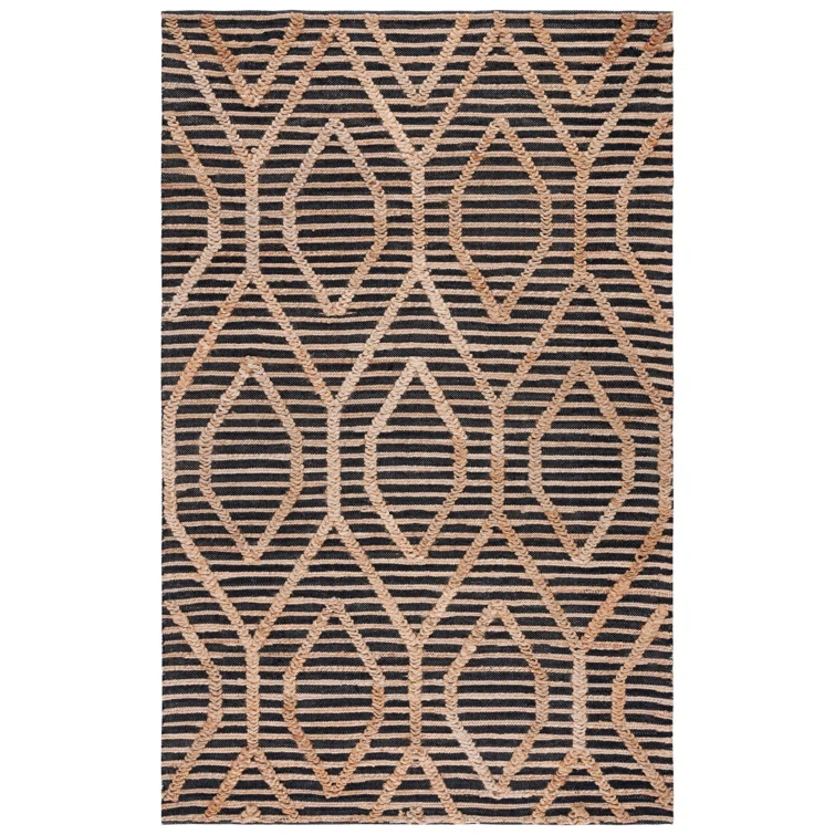 Safavieh Natural Fiber Flat Weave Jute And Cotton Geometric Rug