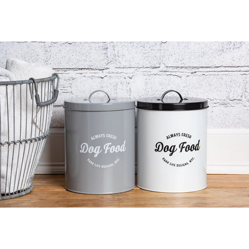 Wallace 8.7 Lb. Metal Food Storage Container