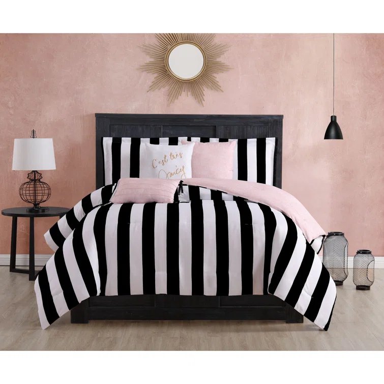 Juicy Couture Juicy Couture Cabana Stripe Comforter Sets