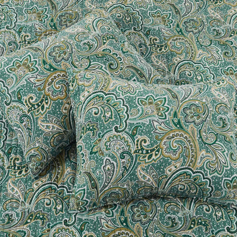 Levtex home Kimpton Green King Quilt Set