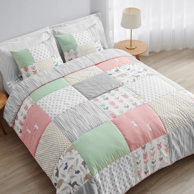 Sweet Jojo Designs Woodsy Microfiber Comforter Set