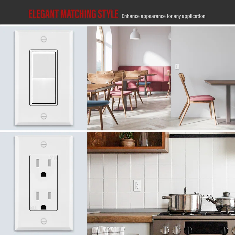No Subject 1 - Gang Rocker Standard Wall Plate (Set of 5)