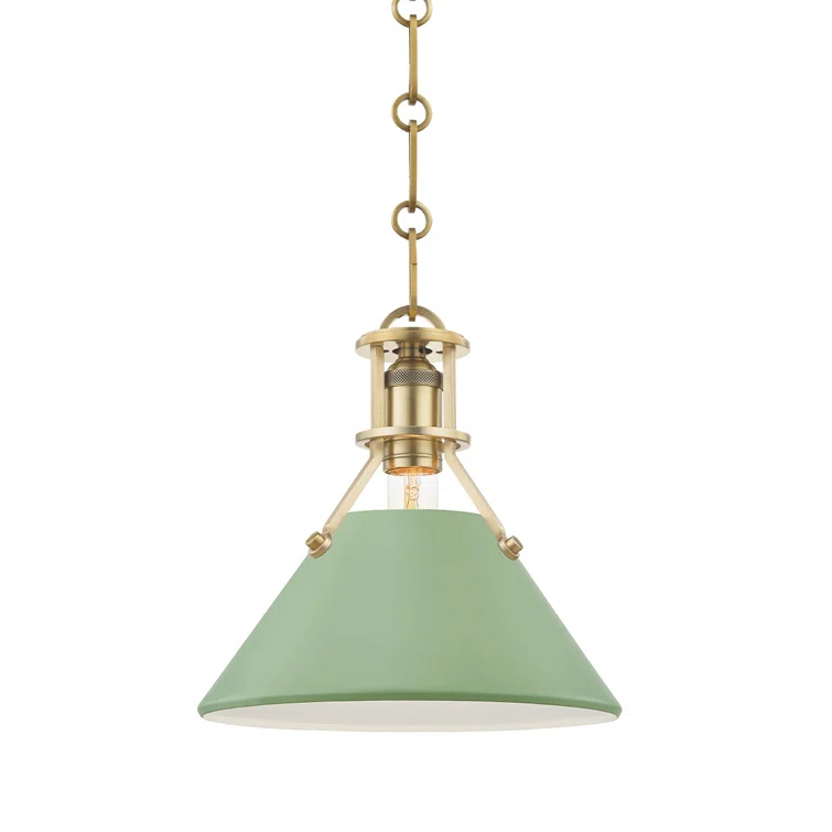 Hudson Valley Lighting Painted No.2 Pendant by Mark D. Sikes