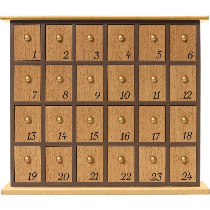 Precious Moments 26 Piece Nativity Advent Calendar Set