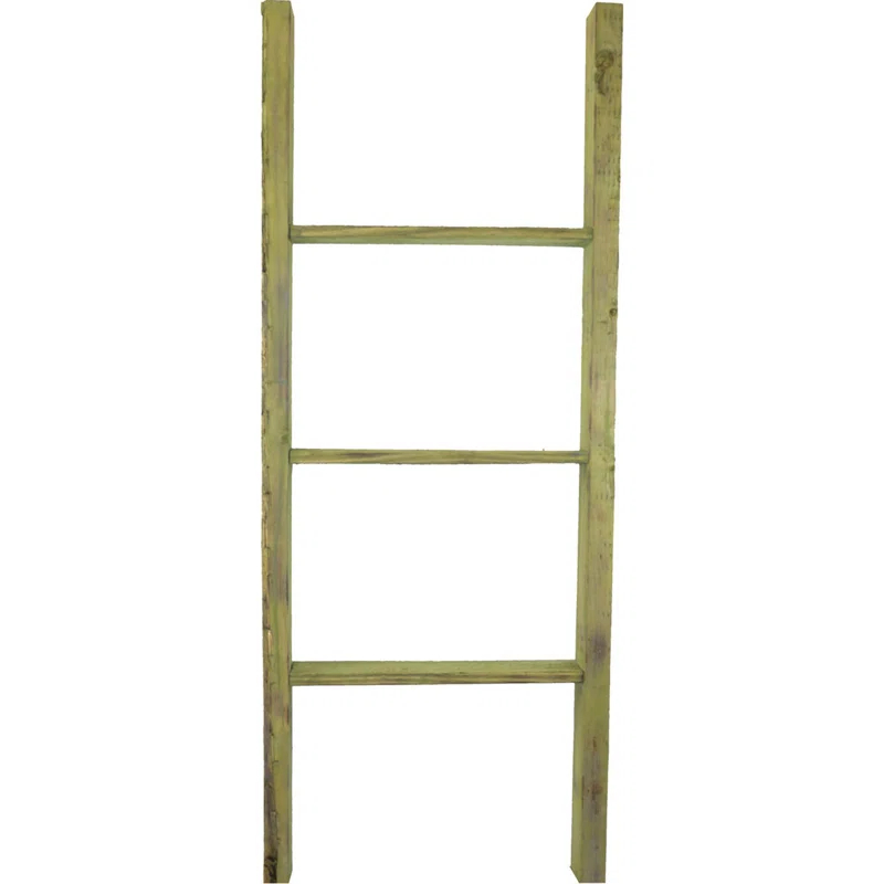 Ekena Millwork Vintage Farmhouse Rung Decorative Ladder