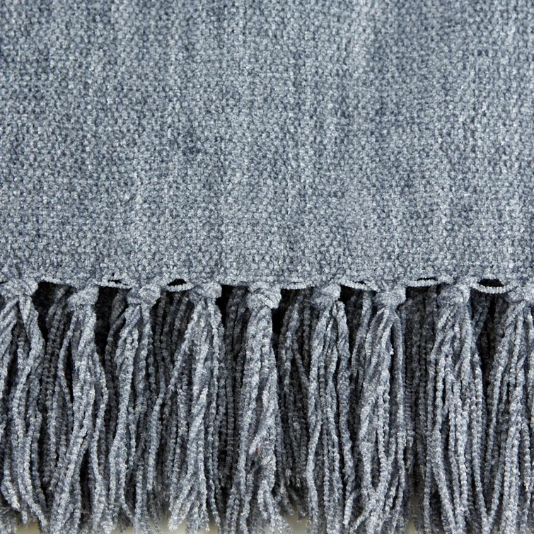 Design Imports Hand Woven Throw Blanket