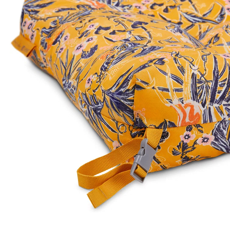 Vera Bradley Vera Bradley by Classic Accessories Water-Resistant Patio Chair Cushions (Set of 2)