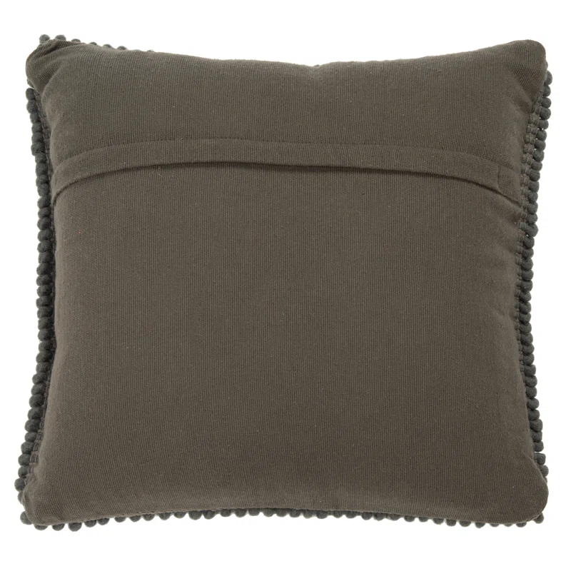 Safavieh Darvey Embroidered Wool Blend Reversible Throw Pillow