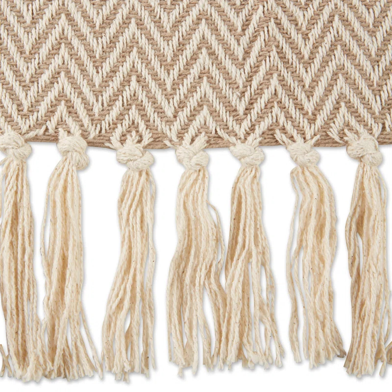 Design Imports Hand Woven Throw Blanket