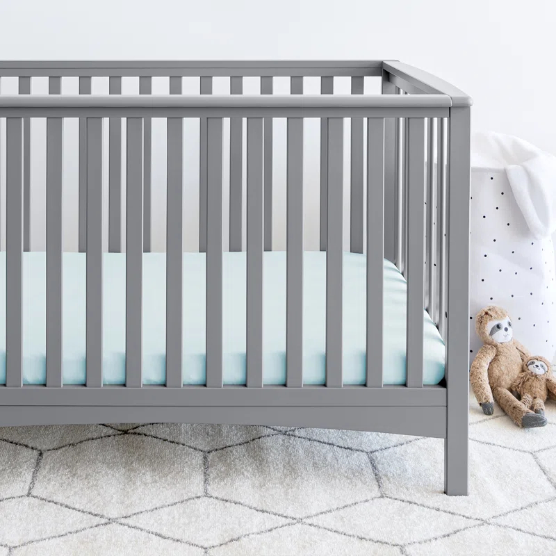 Bare Home Microfiber - Piece Standard Crib Fitted Sheet (Set of 3)