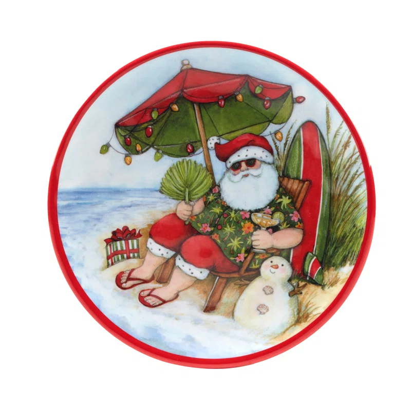 Santa's Wish 12 pc Dinnerware Set