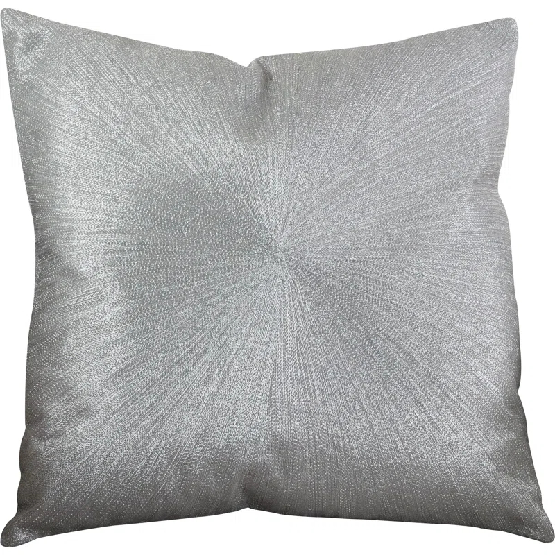 Shimmering Cotton Throw Pillow