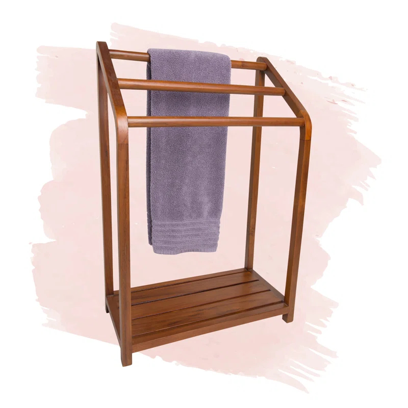 Sula Wood 3 Freestanding Towel Stand