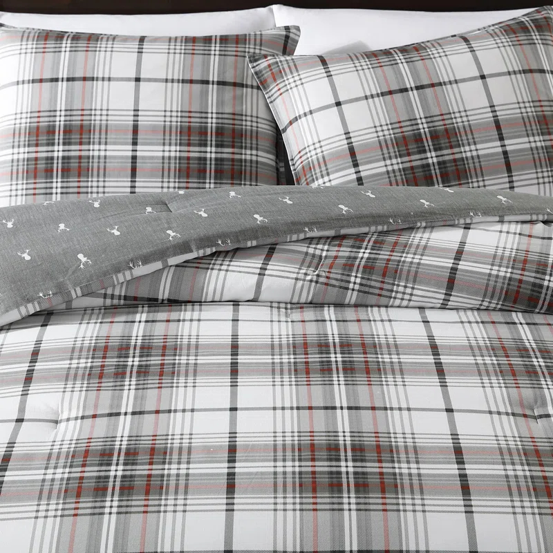 Eddie Bauer Alder Plaid Cotton Comforter Set