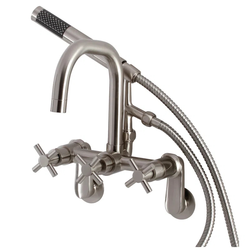 Kingston Brass AE8458DX Kingston Brass Concord Wall Mount Clawfoot Tub Faucet