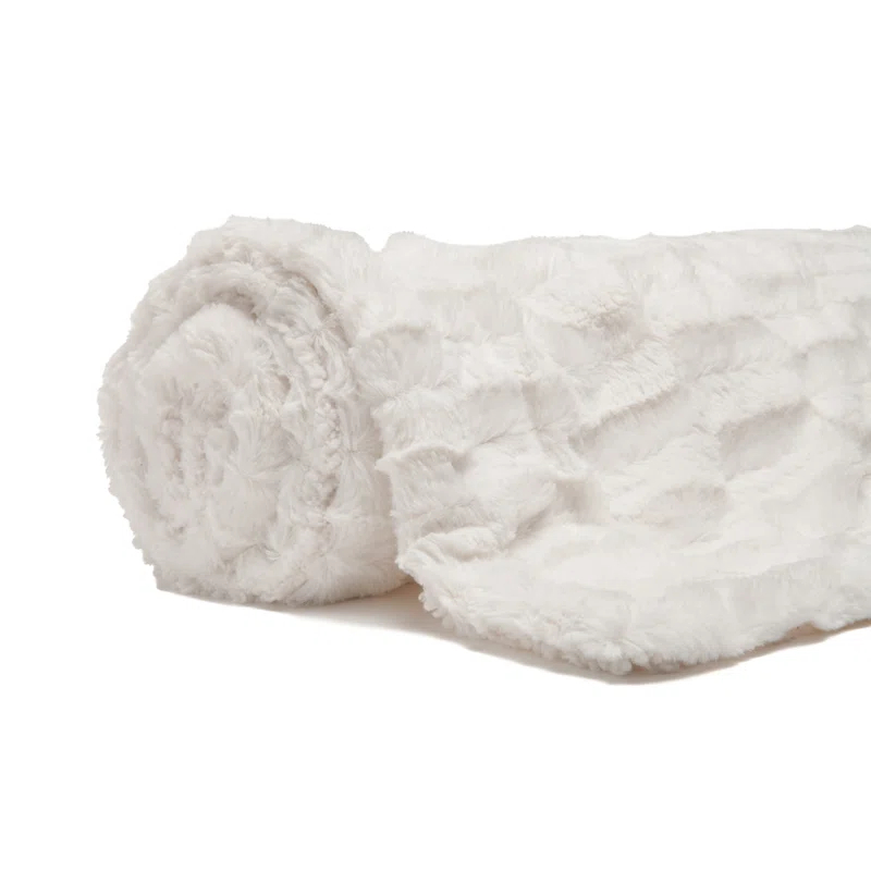 Chanasya Faux Fur Throw