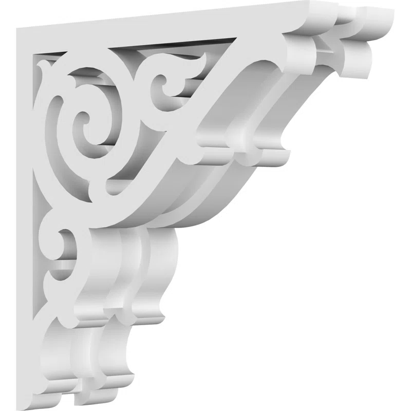 Ekena Millwork 1 7/8"W X 6"D X 6"H Athens Architectural Grade PVC Corbel