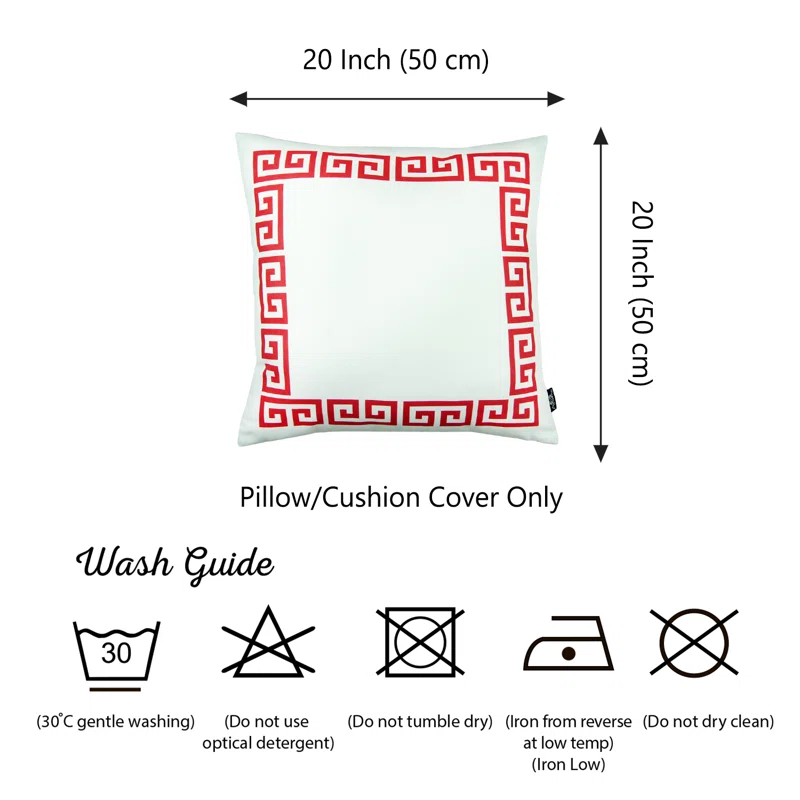 Reversible Pillow Cover (Set of 4)