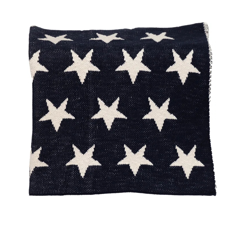 Parkland Collection  Starry Starry Night Transitional 100% Cotton Throw | Wayfair