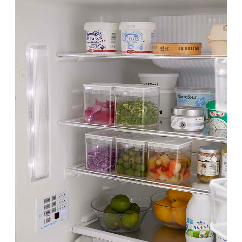 Yamazaki Home Tower Yamazaki Home Airtight Food Storage Container With Lid Square Spice Or Vegetable Holder & Reviews | Wayfair