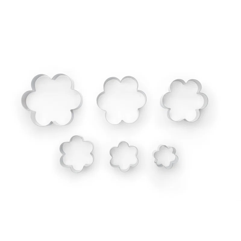 Fox Run Brands Fox Run Brands 6 Piece Flower Cookie Cutter Set