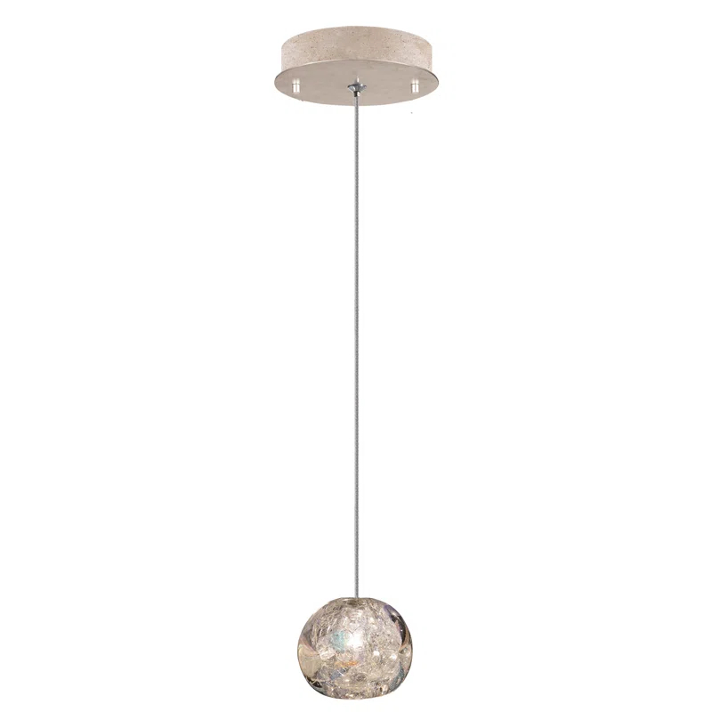 Fine Art Handcrafted Lighting Natural Inspirations 1 - Light Unique Bulb Pendant