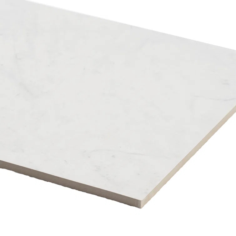 Bond Tile Saroshi 11.81 in. x 23.62 in. Matte Marble Look Porcelain Floor and Wall Tile (9.68 Sq. Ft. / Case)