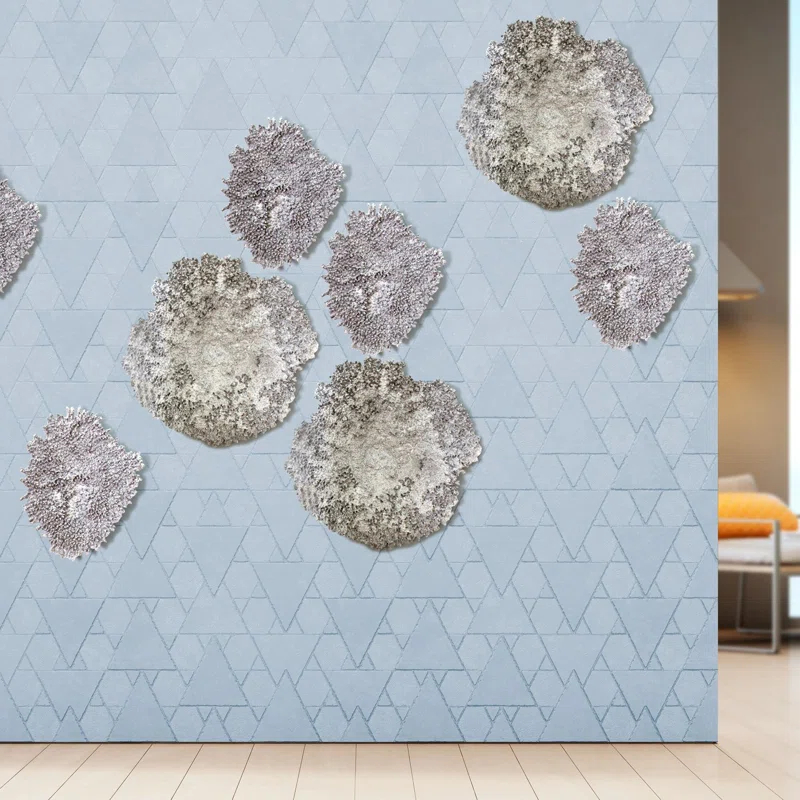 Gold Leaf Design Group Abstract Wall Decor on Resin
