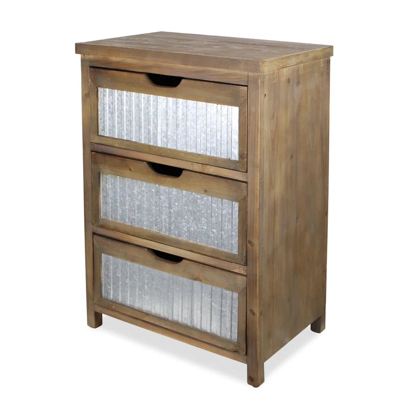 Ophelia & Co. Maynard Solid Wood Accent Chest
