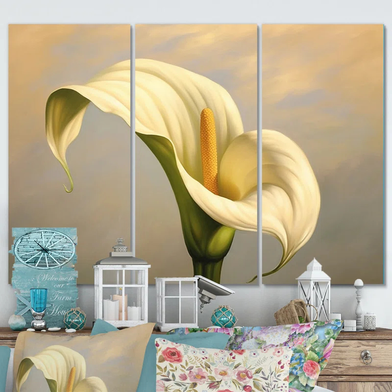 Design Art Plants & Flowers Wall Decor on Metal