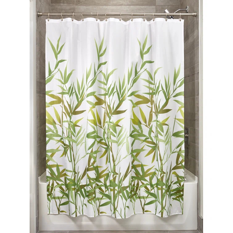 iDesign Anzu Floral Shower Curtain