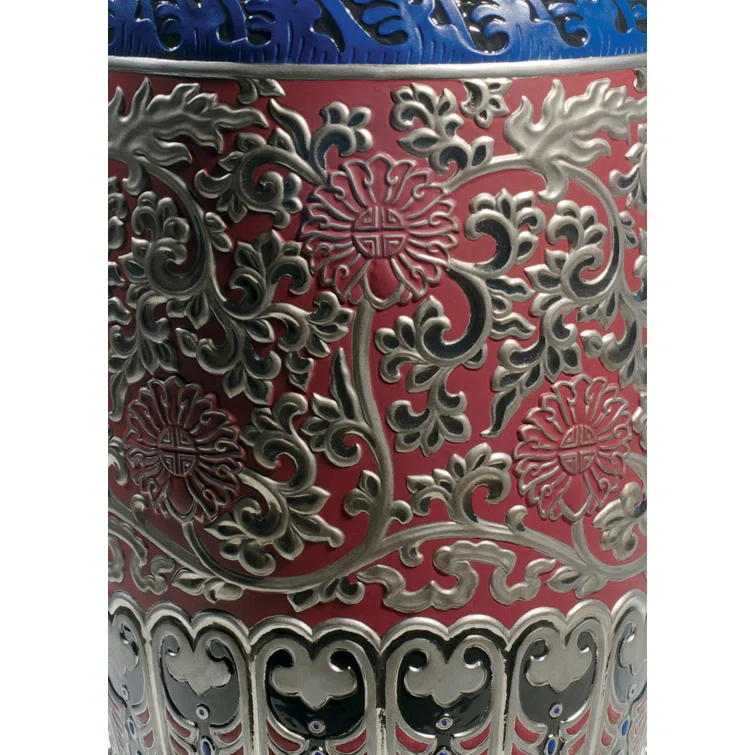 Lladro 21.25" Porcelain Table Vase