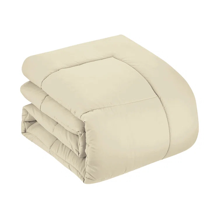 Sweet Home Collection All Season Bed-in-A-Bag 5pc/7pc Solid Color Comforter & Sheet Set Ultra Soft Bedding by Sweet Home Collection