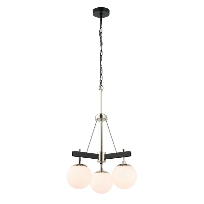 Allie 3 - Light Dimmable Globe Chandelier