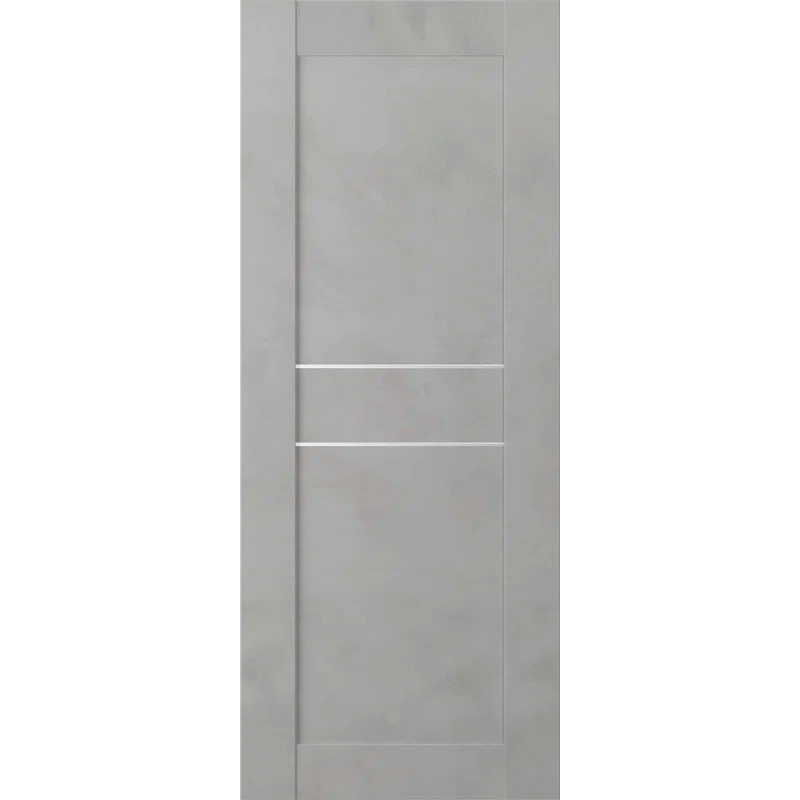 Belldinni 79.37'' Solid + Manufactured Wood Paneled Slab Door
