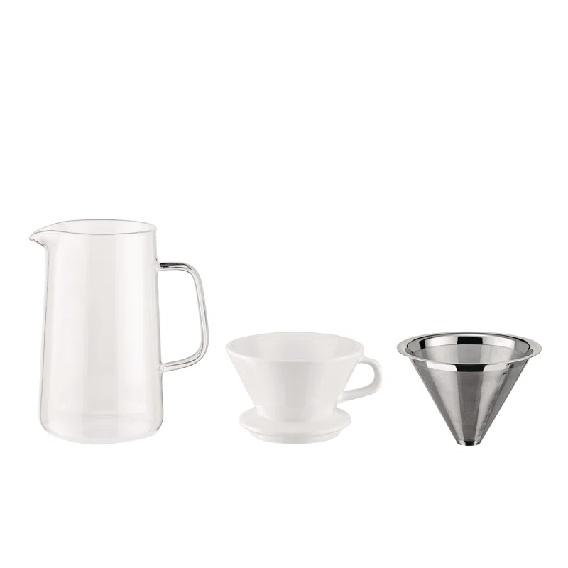 Alessi Slow Stainless Steel Manual Blade Coffee Grinder