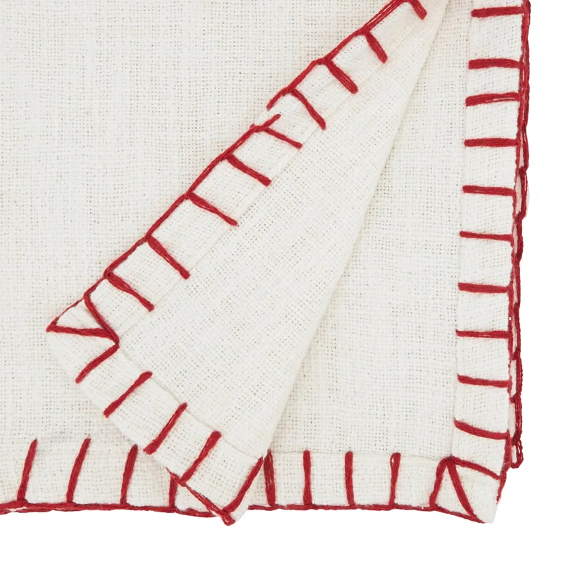 Birch Lane™ Abron Chunky Whip Stitch Table Runner