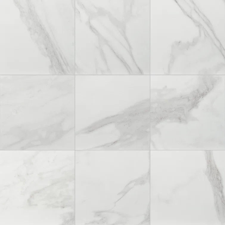 Daltile Perpetuo 12" x 12" Porcelain Marble Look Floor & Wall Tile