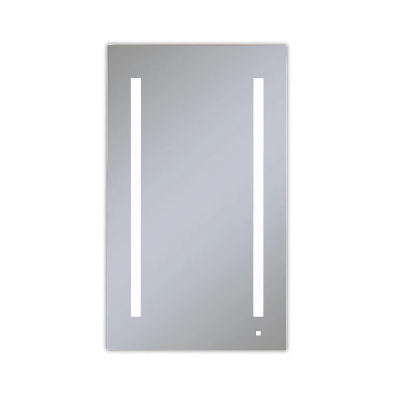Robern AiO Recessed Framed Medicine Cabinet with 3 Adjustable Shelves and LED Lighting