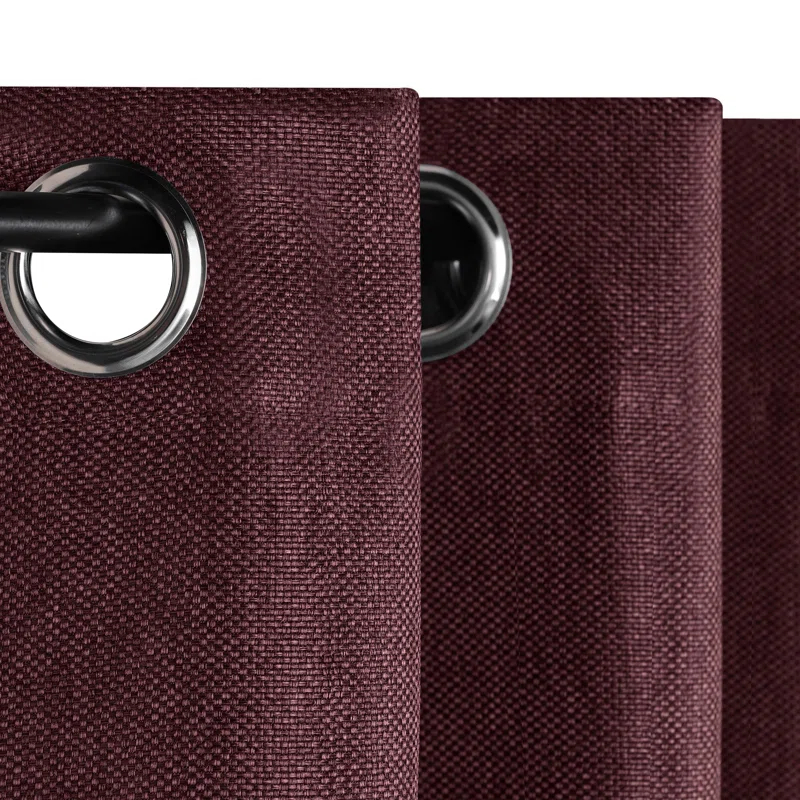 Superior Kinlaw Polyester Room Darkening Curtain Panel Pair (Set of 2)