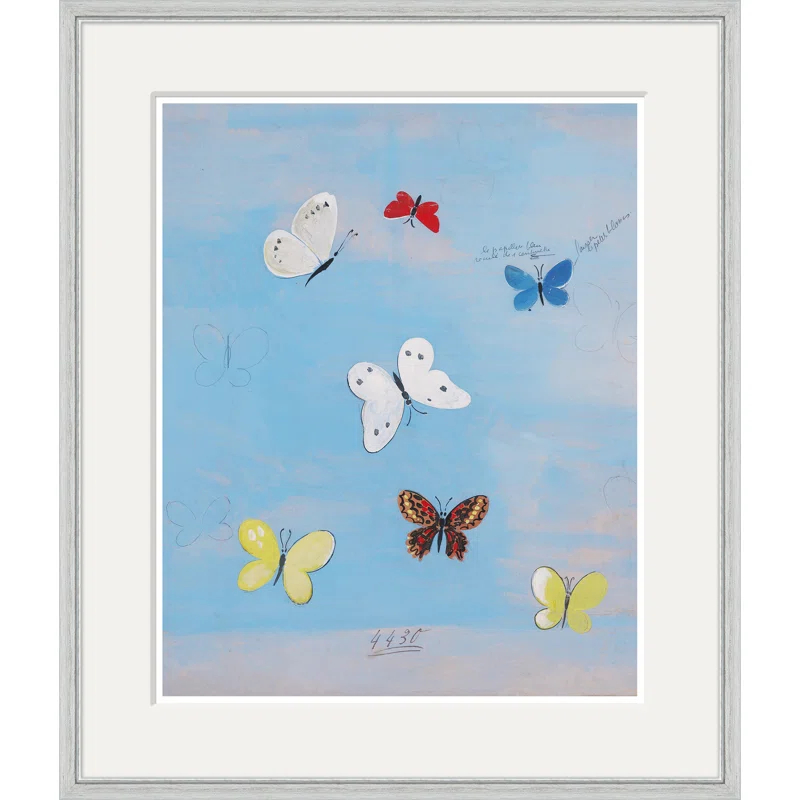 Paule Marrot " Flying Butterflies (Var. 1) " by Paule Marrot