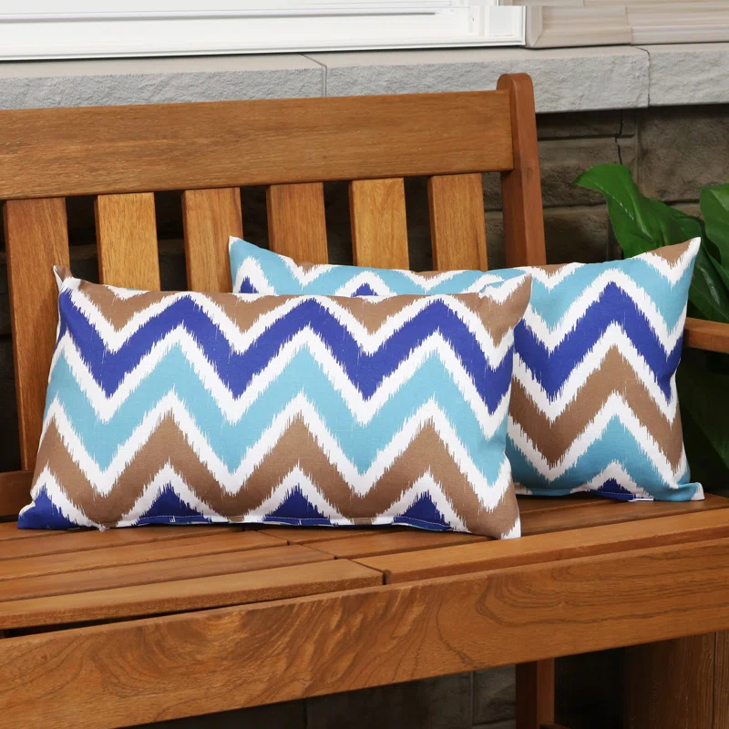 SunnyDaze Decor Indoor/Outdoor Throw Pillow (Set of 2)