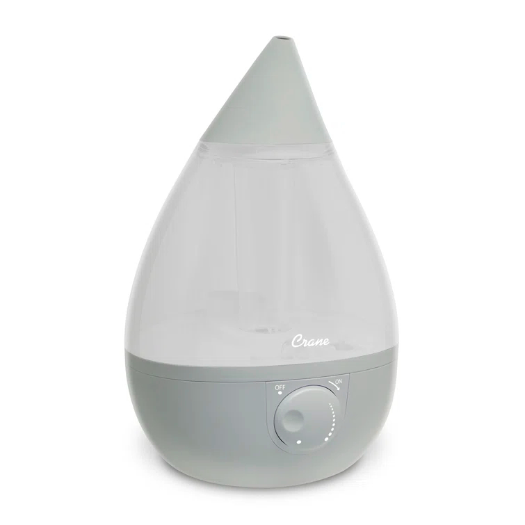 Crane USA Drop Cool-Mist Humidifier, 1 Gal.