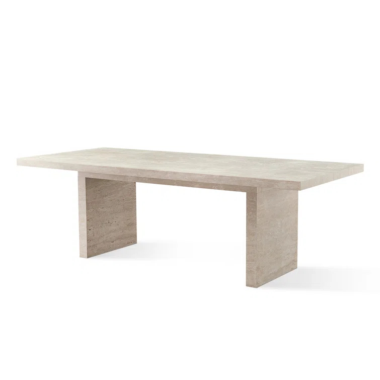 Phillips Collection Old Lumber Dining Table, Roman Stone