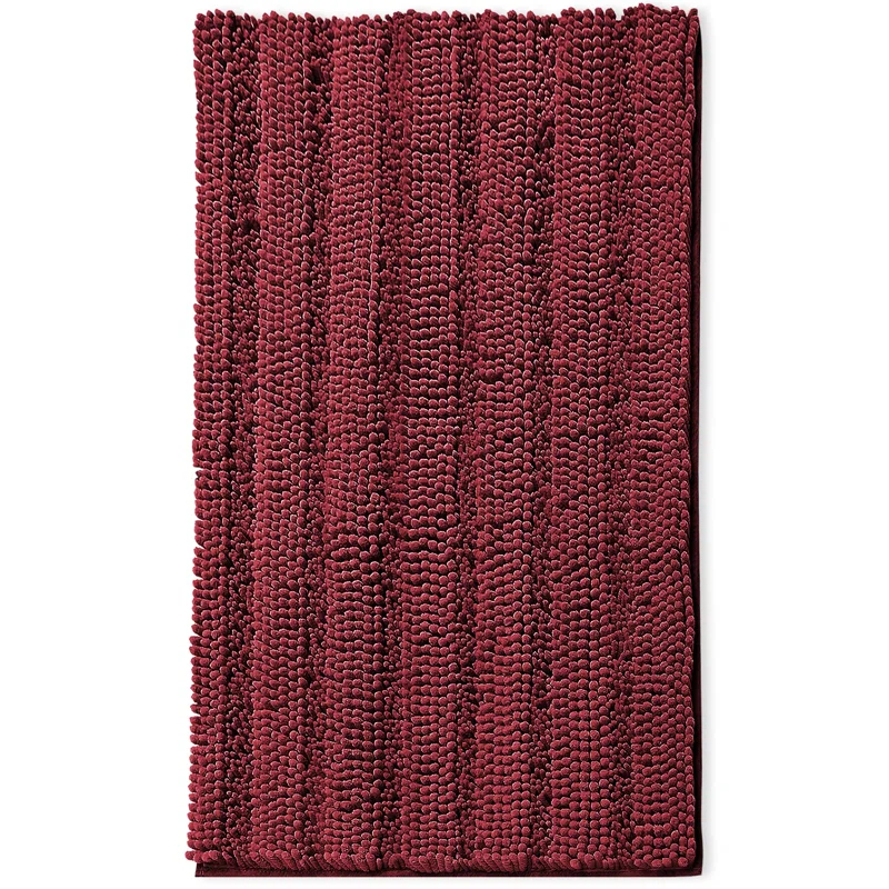 Clara Clark Clara Clark Chenille Extra Soft And Absorbent Bath Mat.