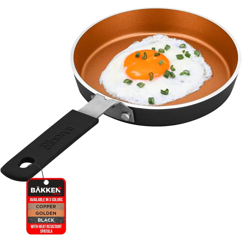 Lifemaster Lifemaster Steel Non-Stick Skillet with Lid